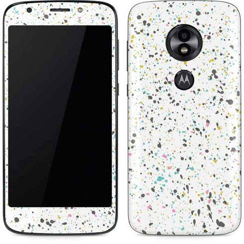 Speckled Funfetti Moto E5 Play Skin